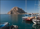 20 Nov 2009 Photo of Morro Bay Harbor more-or-less from the perspective of a 1942 photo